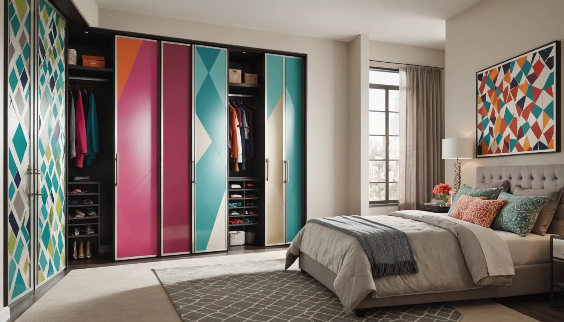 habiller une porte de placard