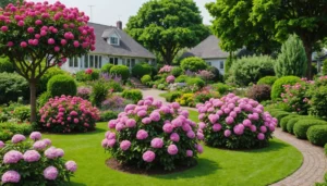 arbustes à fleurs résistants jusqu'à 3 m