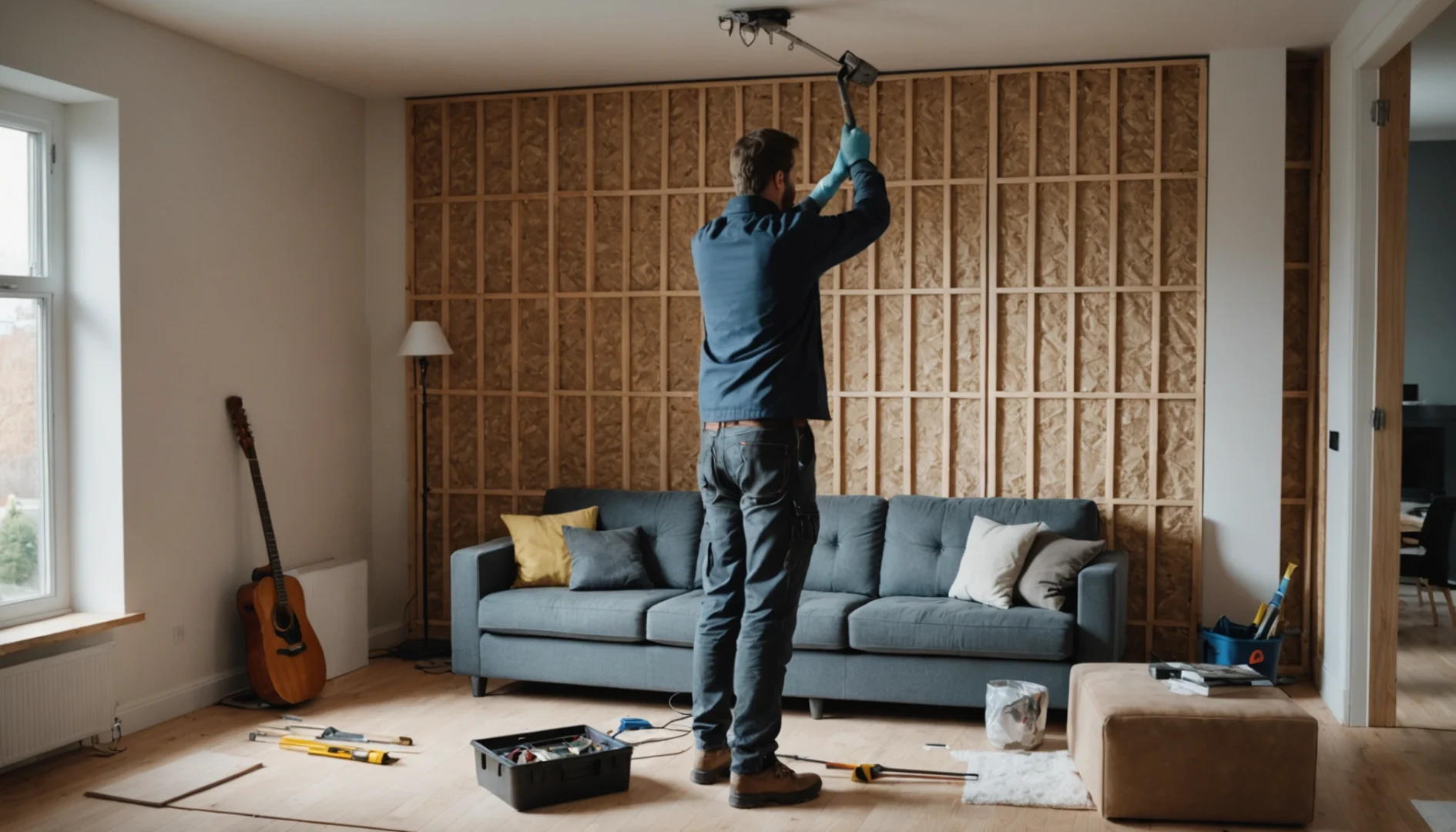 comment isoler un mur intérieur déjà existant