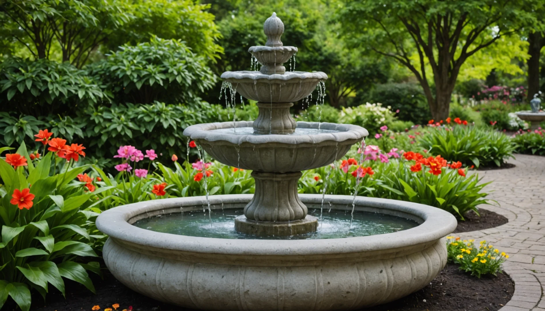 petite fontaine pour jardin
