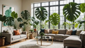 plante avec grandes feuilles