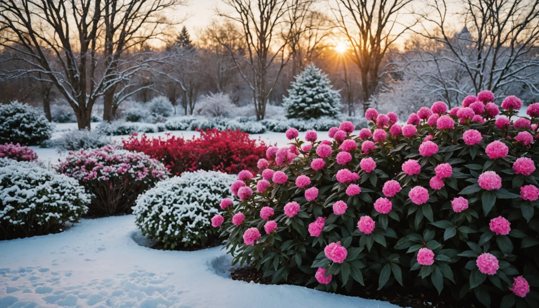 arbustes à fleurs résistants au froid jusqu'à 1m