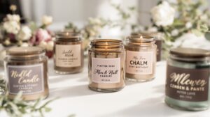 bougie personnalisée