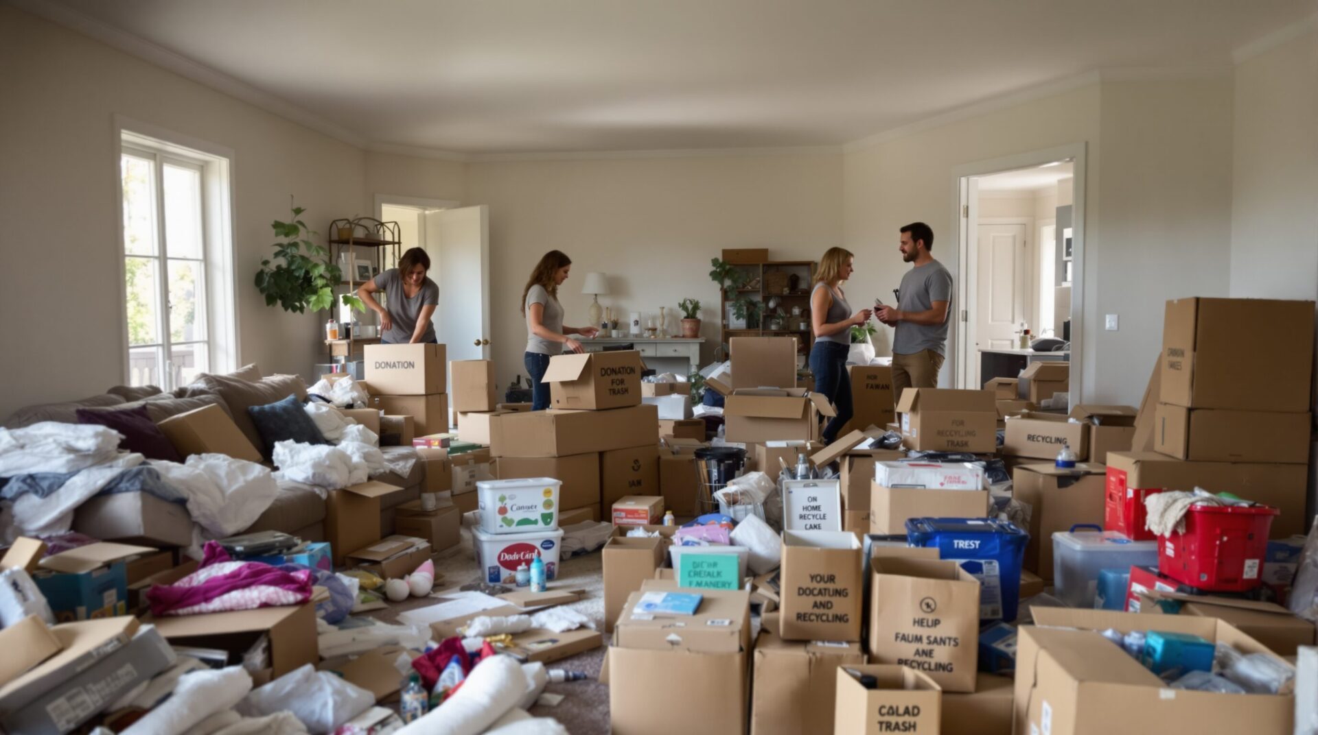 débarrasser une maison gratuitement