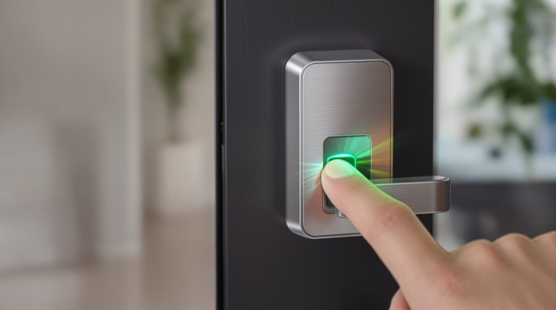 serrure empreinte digitale