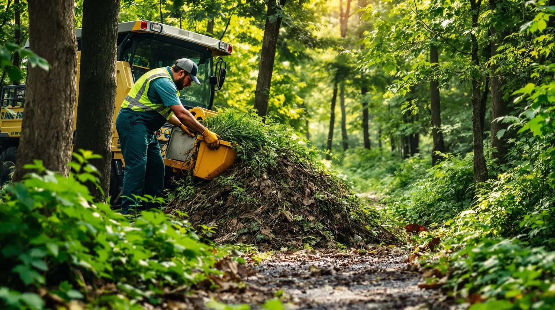 enlèvement déchets verts