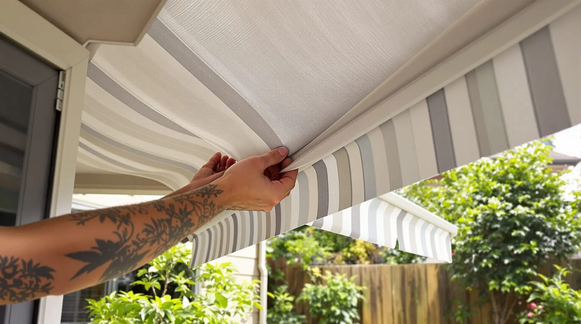 tarif changement toile store banne