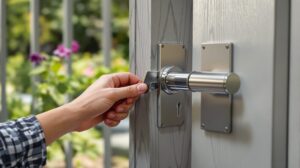 serrure portail extérieur