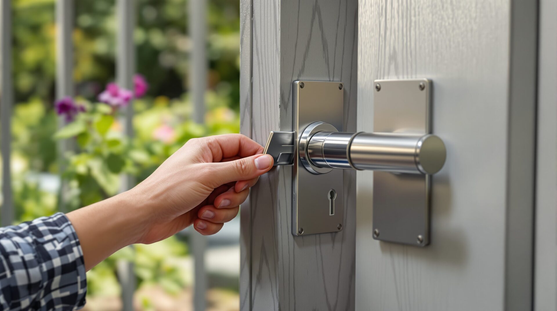 serrure portail extérieur