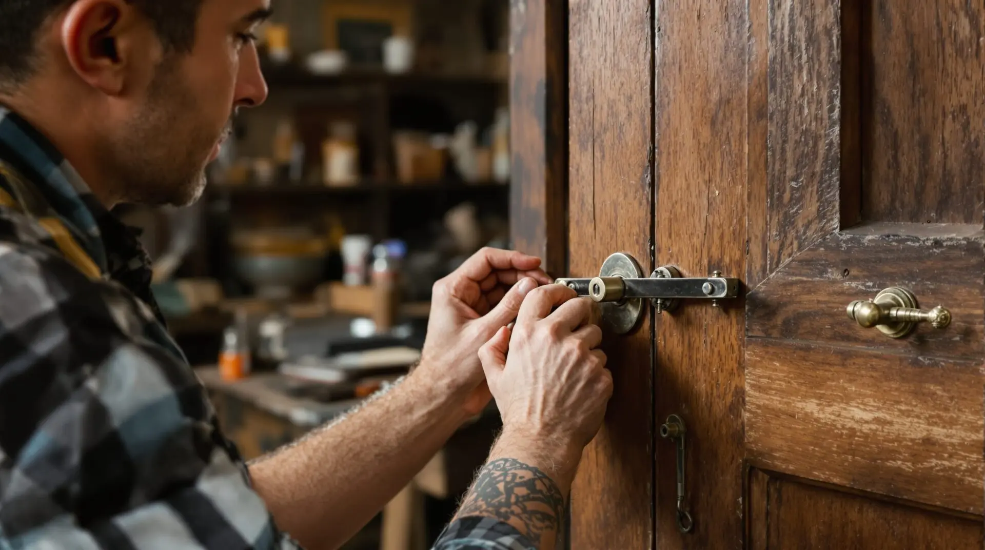 serrure meuble ancien