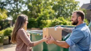 prix location benne pour vider maison