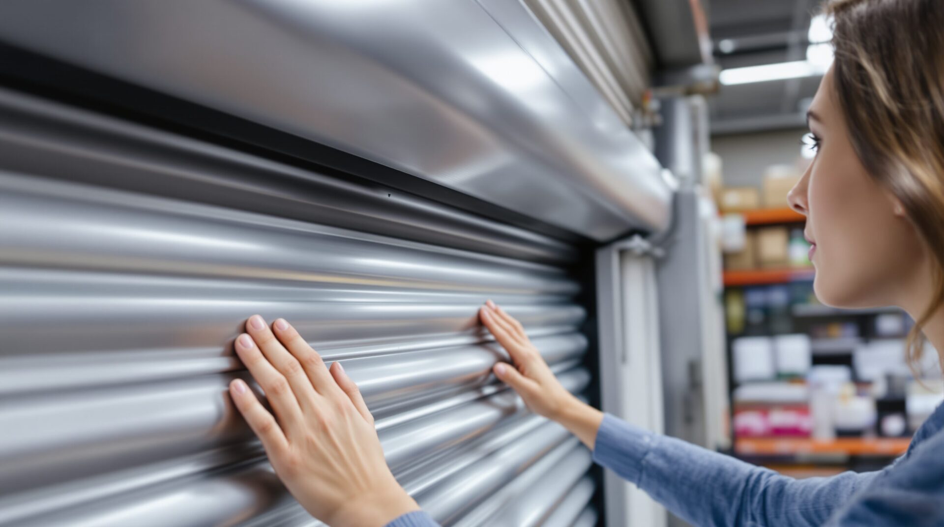 rideau metallique leroy merlin