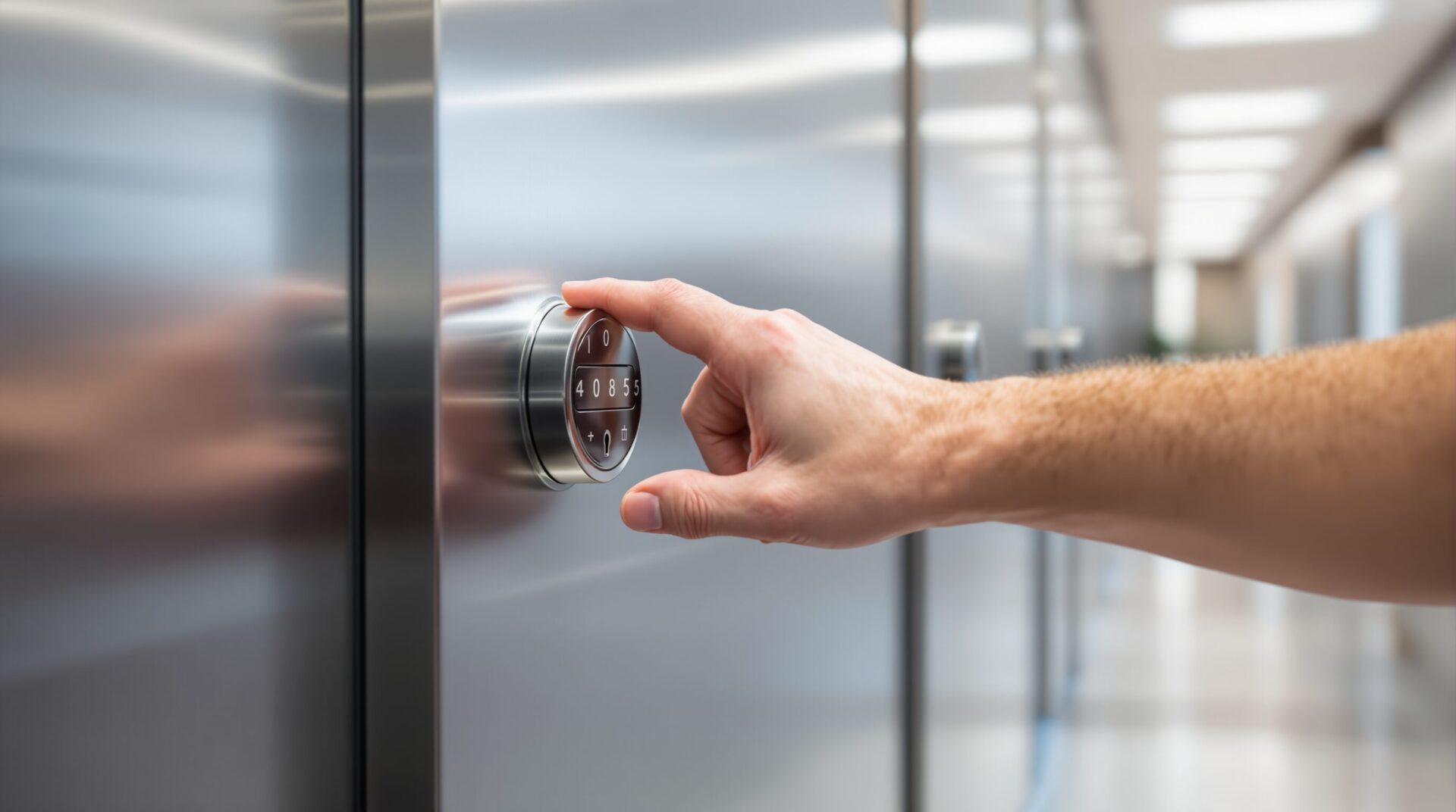 serrure a code mecanique